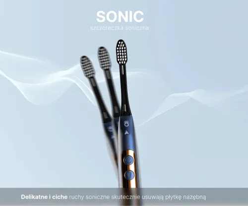 Szczoteczka soniczna TESLA Home Premium TDP121NB Granatowy