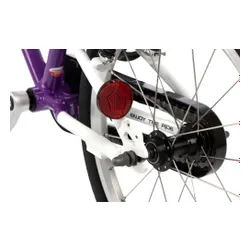 Rower dziecięcy KARBON Superlight 18 cali dla chłopca Fioletowy