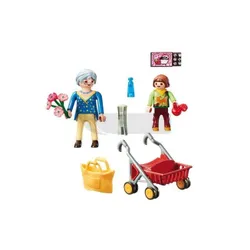 Playmobil 70194 Babcia z chodzikiem