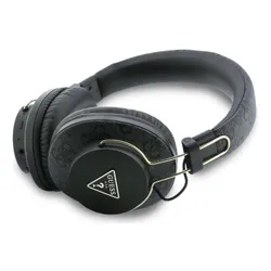 Słuchawki nauszne GUESS Triangle Logo Bluetooth ENC Czarny
