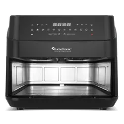 Air Fryer Frytkownica beztłuszczowa TURBOTRONIC TT-DAF6W Czarny 9l z podwójnym koszem