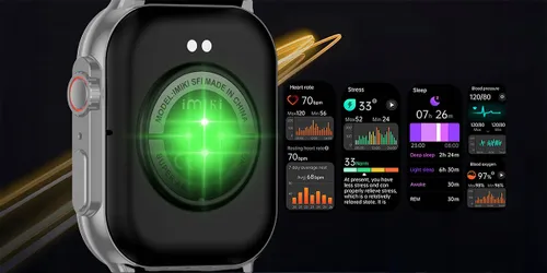 Smartwatch IMIKI Frame Pro Srebrny