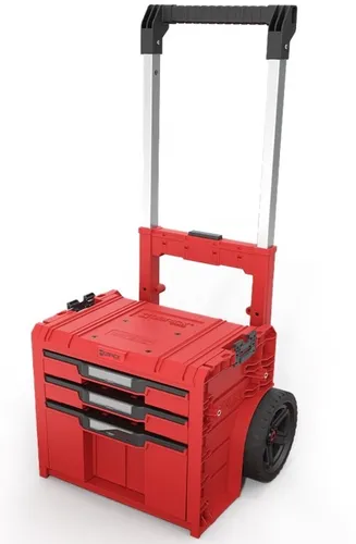Skrzynka narzędziowa QBRICK System PRO Cart 2.0 Plus Drawer 3 Red Ultra HD Custom