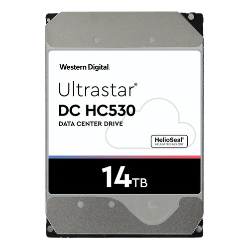 Dysk twardy WD Ultrastar HC530 14TB SATA3 512MB WUH721414ALE6L4