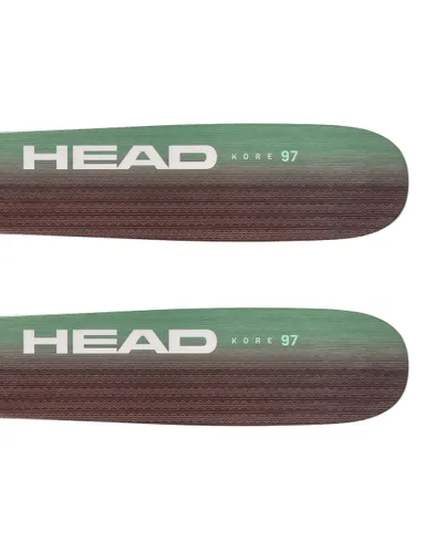 Narty allmountain damskie HEAD KORE 97 W + wiązania TYROLIA ATTACK 13 z GRIP WALK - Długość (cm) - 163