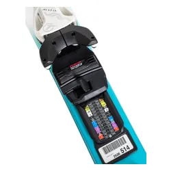 Narty dziecięce HEAD SUPERSHAPE TEAM + wiązania HEAD JRS 4.5 z GRIP WALK - Długość (cm) - 97