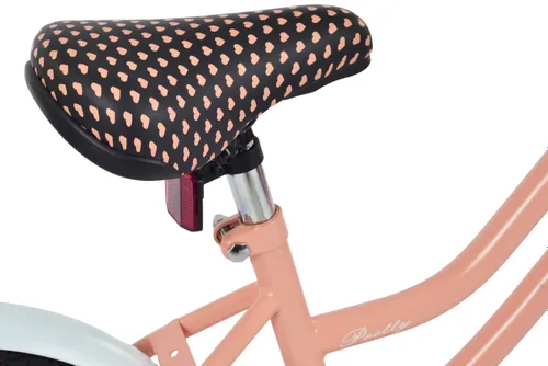 Rower dziecięcy INDIANA Pretty 16 cali dla dziewczynki Brzoskwiniowy