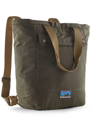 Складной рюкзак Patagonia Waxed Canvas Tote Pack 27 l-basin green