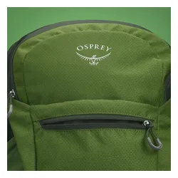 Спортивный рюкзак Osprey Daylite Plus - зеленый пояс / зеленый козырек