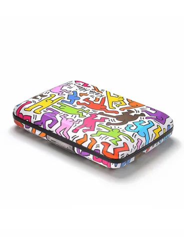 Алюминиевый кошелек Ogon Designs Stockholm V2 - цвет Keith Haring