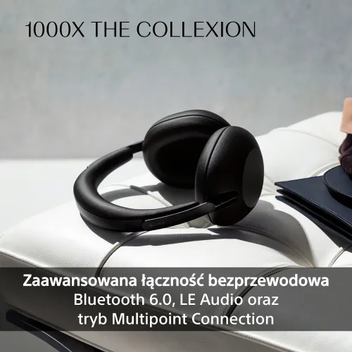 Słuchawki bezprzewodowe Sony 1000X THE COLLEXION z ANC Edycja na 10-lecie WH-1000XX Platynowo-biały