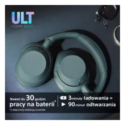 Słuchawki bezprzewodowe Sony ULT Wear WH-ULT900NH Nauszne Bluetooth 5.2 Szary