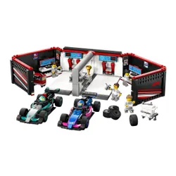 LEGO City 60444 F1 Garaż i bolidy Mercedes-AMG i Alpine