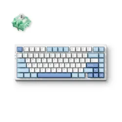 Klawiatura gamingowa Mchose G75 Cabbage Tofu Switch V2 bezprzewodowa mechaniczna podświetlana niebieski