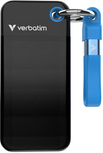 Dysk VERBATIM Pocket 1TB SSD Czarno-niebieski