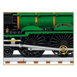 Cobi Klocki Klocki Lokomotywa Flying Scotsman BSL