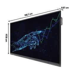 Monitor PRESTIGIO SOLUTIONS PMB000L864 86" 3840x2160px IPS
