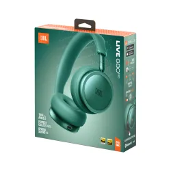 Słuchawki bezprzewodowe JBL Live 680NC Nauszne Bluetooth 6.0 Zielony