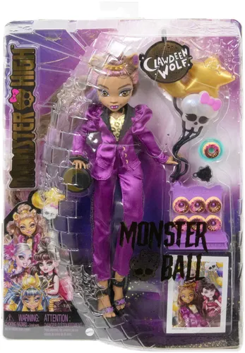 Lalka MONSTER HIGH Upiorny bal Clawdeen Wolf HNF69