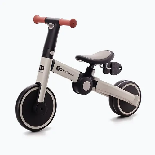 Rowerek biegowy trójkołowy Kinderkraft 4TRIKE silver grey