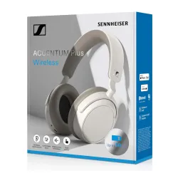 Słuchawki bezprzewodowe Sennheiser ACCENTUM PLUS Wireless Nauszne Bluetooth 5.2 Biały