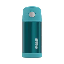 FUNtainer termos dziecięcy ze słomką 355 ml Thermos - turquoise