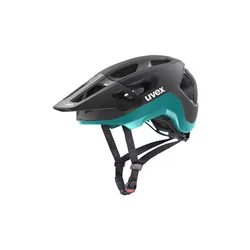 Kask rowerowy Uvex React - black/teal matt