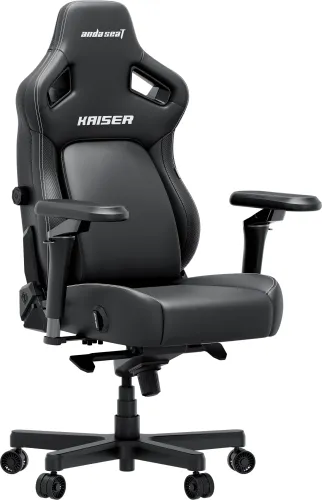 Fotel Anda Seat Kaiser 4 V2 XL Gamingowy do 150kg Skóra ECO Czarny