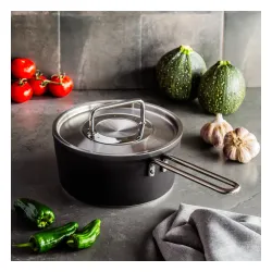 FISSLER Adamant 2 l - rondel aluminiowy z pokrywką