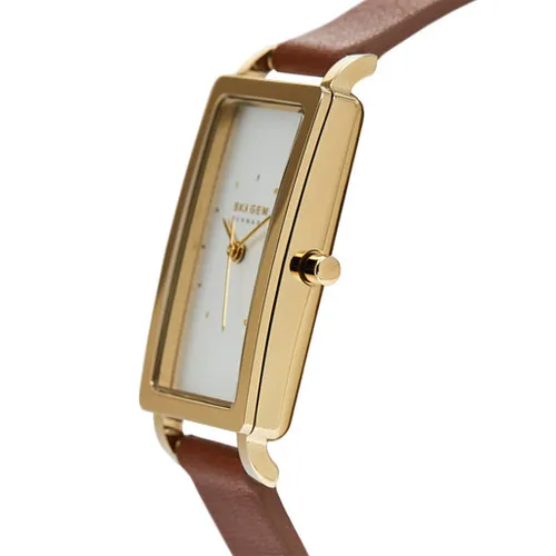 Skagen Hagen Skw3097 Gold / Brown Saati