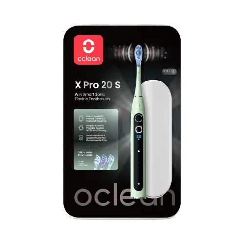 Szczoteczka soniczna Oclean X Pro 20 Set Zielony