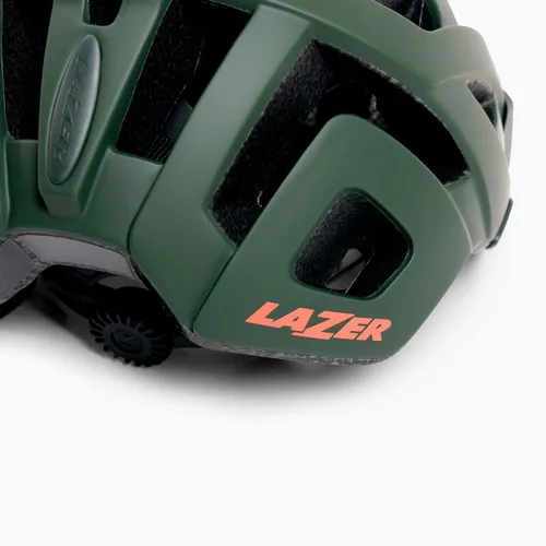 Kask rowerowy Lazer Roller matte dark/green