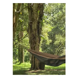 Hamak turystyczny Ticket To The Moon King Size Hammock - army green/brown