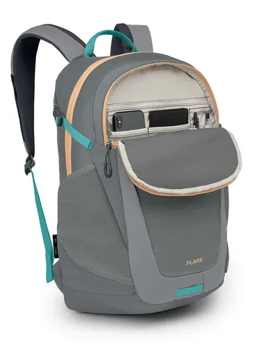 Городской рюкзак Osprey Flare 27-medium grey / coal grey