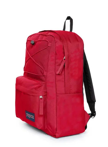 JanSport flex Pack Sırt Çantası-kırmızı bant