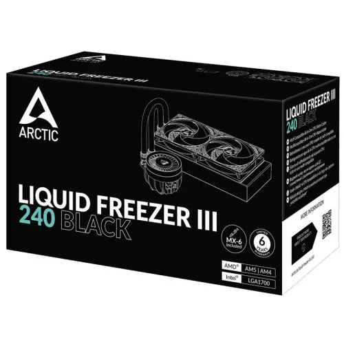 Chłodzenie Arctic Liquid Freezer III 240 Czarny