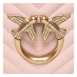 Pinko dragoste Click clasic 100063 A0gk Cipria portofel / aur antic 081Q