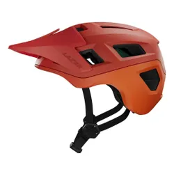 Kask rowerowy LAZER Coyote KinetiCore Rdzawo-pomarańczowy mat MTB z możliwością zamontowania lampki (rozmiar L)