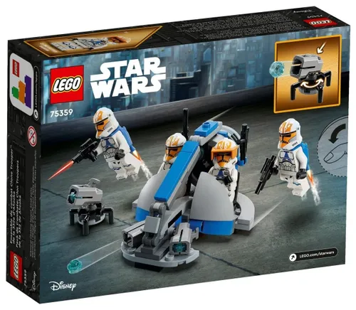 LEGO Star Wars 75359 боевой набор из 332. отряд клонов Асоки