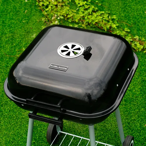 Grill węglowy VELACO VL05-BLACK Czarny