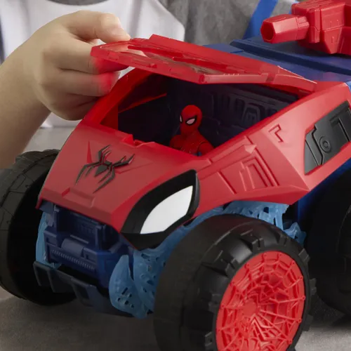 Pojazd HASBRO Marvel Spider-Man Czołg z kłapiącą paszczą 2w1 G34395L0