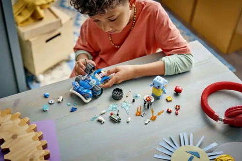 LEGO 72156 Pokémon SMART Play Przygoda Trenera ze Squirtle i pojazdem terenowym