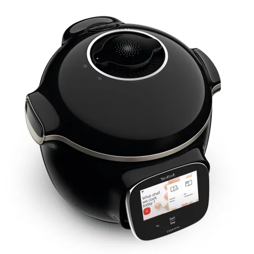 Аэрогриль Tefal Cook4me Touch Wi-Fi CY9128 + крышка для выпечки EY1508 1600 Вт 6л мобильное приложение