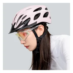 Kask rowerowy ROCKBROS 8386824304084 Różowy MTB (rozmiar L, 58-62 cm)