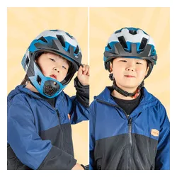 Kask rowerowy dziecięcy Rockbros 10110061001 Kids Helmet blue/white/black