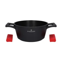 Zestaw garnków Zwieger Obsidian ZW-GO-0930 Indukcja aluminium 6 elementów