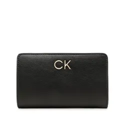 Большой женский кошелек Calvin Klein Re-Lock Bifold French Wallet Pbl K60K610962 BAX