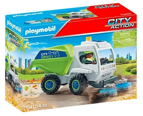 Playmobil Zestaw z figurkami City Action 71432 Zamiatarka