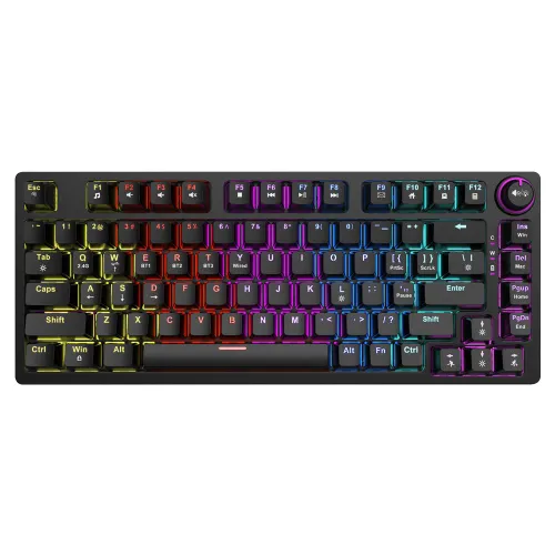 Klawiatura mechaniczna Savio Phenix Gateron Red Pro ABS Czarny