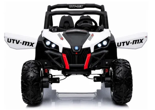 Auto Na Akumulator Dla 2 Dzieci Jeep Xmx603 Mp4 Buggy 4X4 Pilot Skóra Eva LED